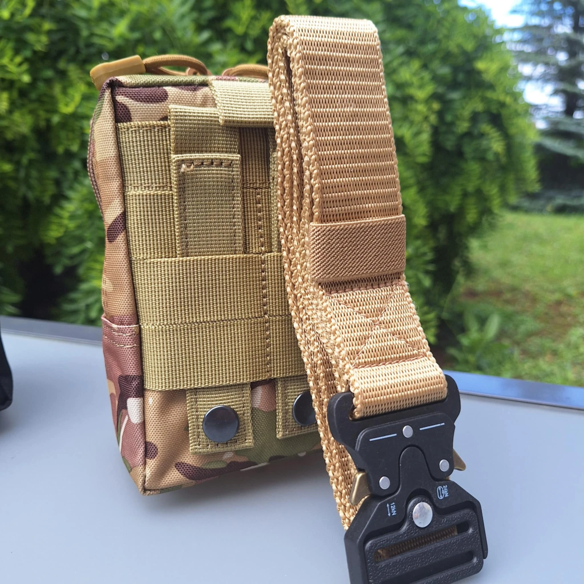Tactical Pack: 1 Belt + 1 Pouch + 1 Patch – photo 11